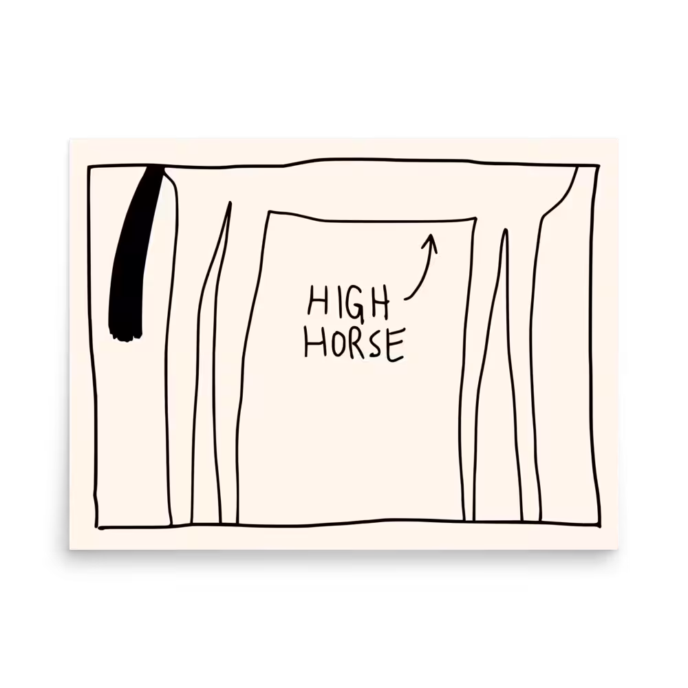 High Horse poster