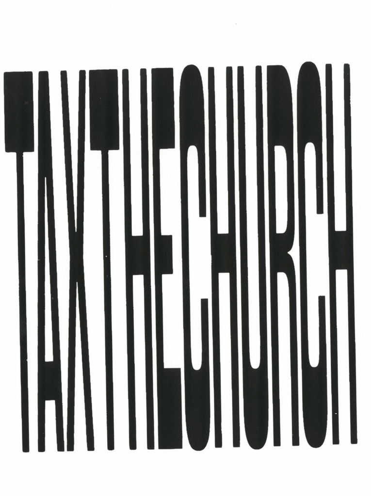 Tax the Church Print