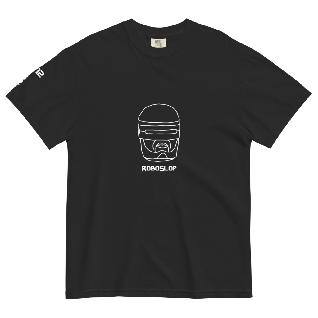 RoboSlop heavyweight t-shirt (black)
