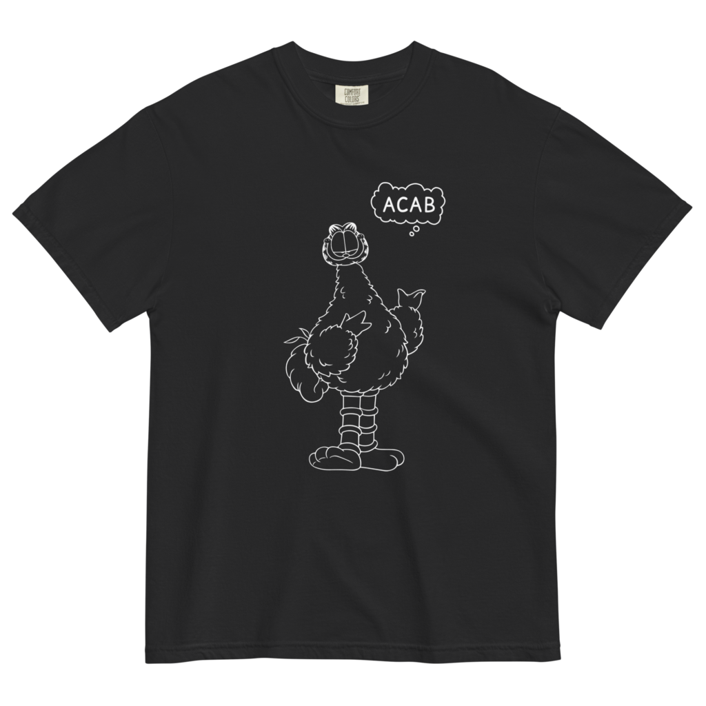 Garbird ACAB heavyweight t-shirt (black)