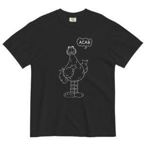 Garbird ACAB heavyweight t-shirt (black)