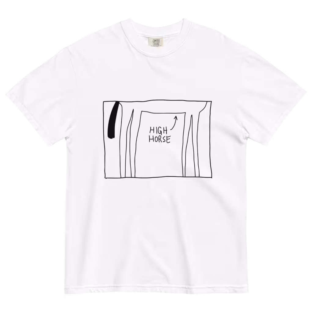 High Horse heavyweight t-shirt