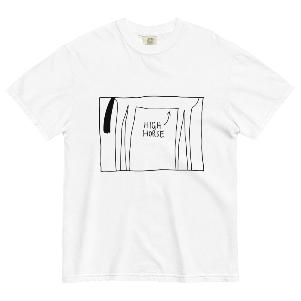 High Horse heavyweight t-shirt