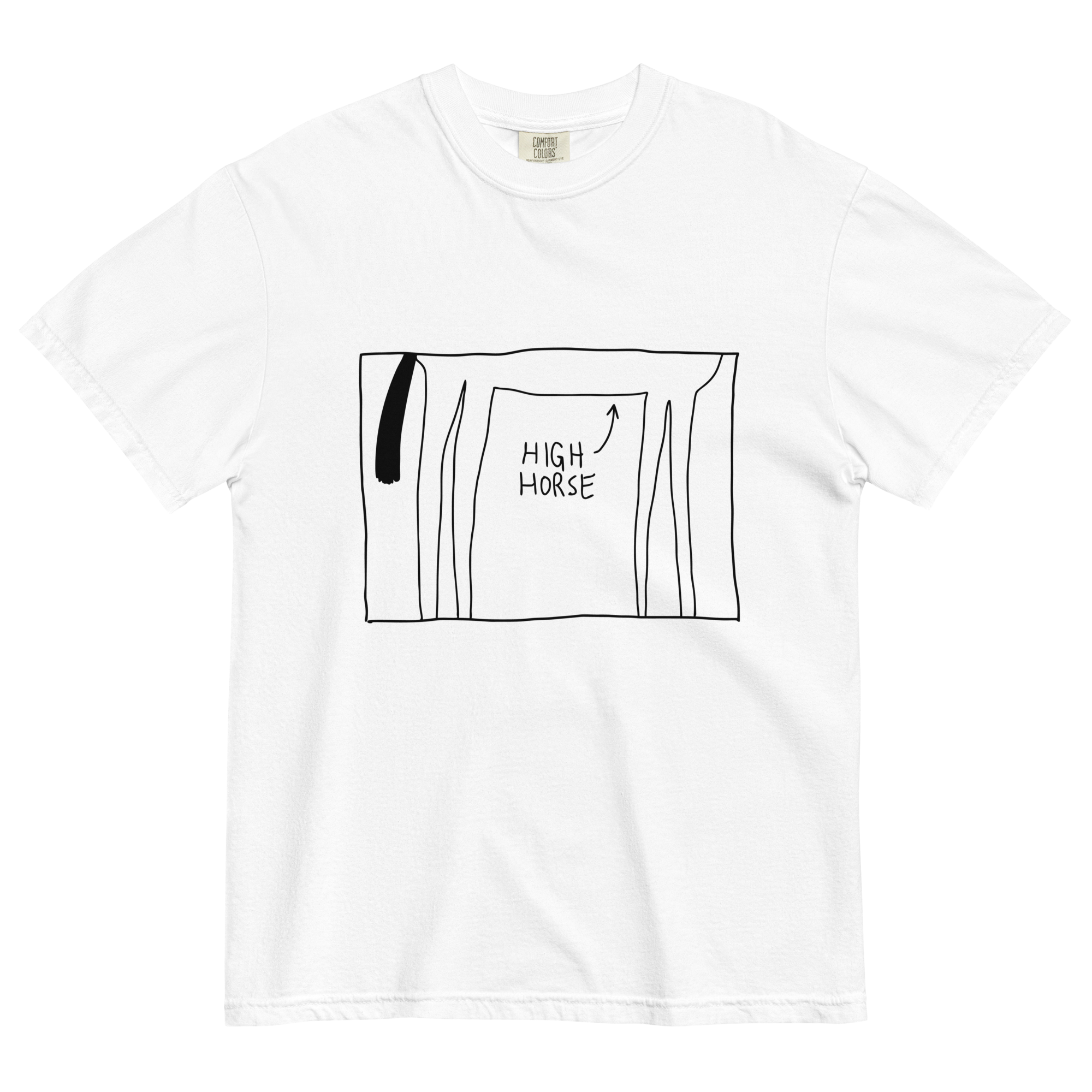 High Horse heavyweight t-shirt