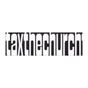 Tax the Church Car magnet
