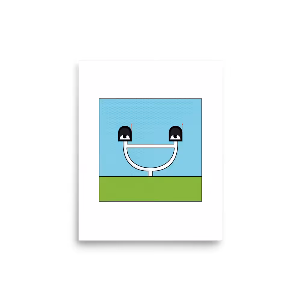 Smiley Mailbox 1 Poster