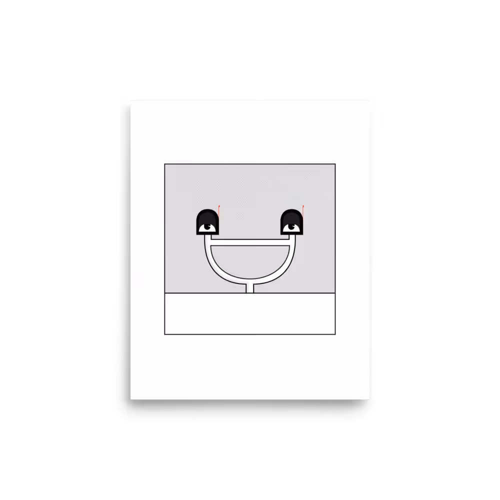 Smiley Mailbox 3 Poster