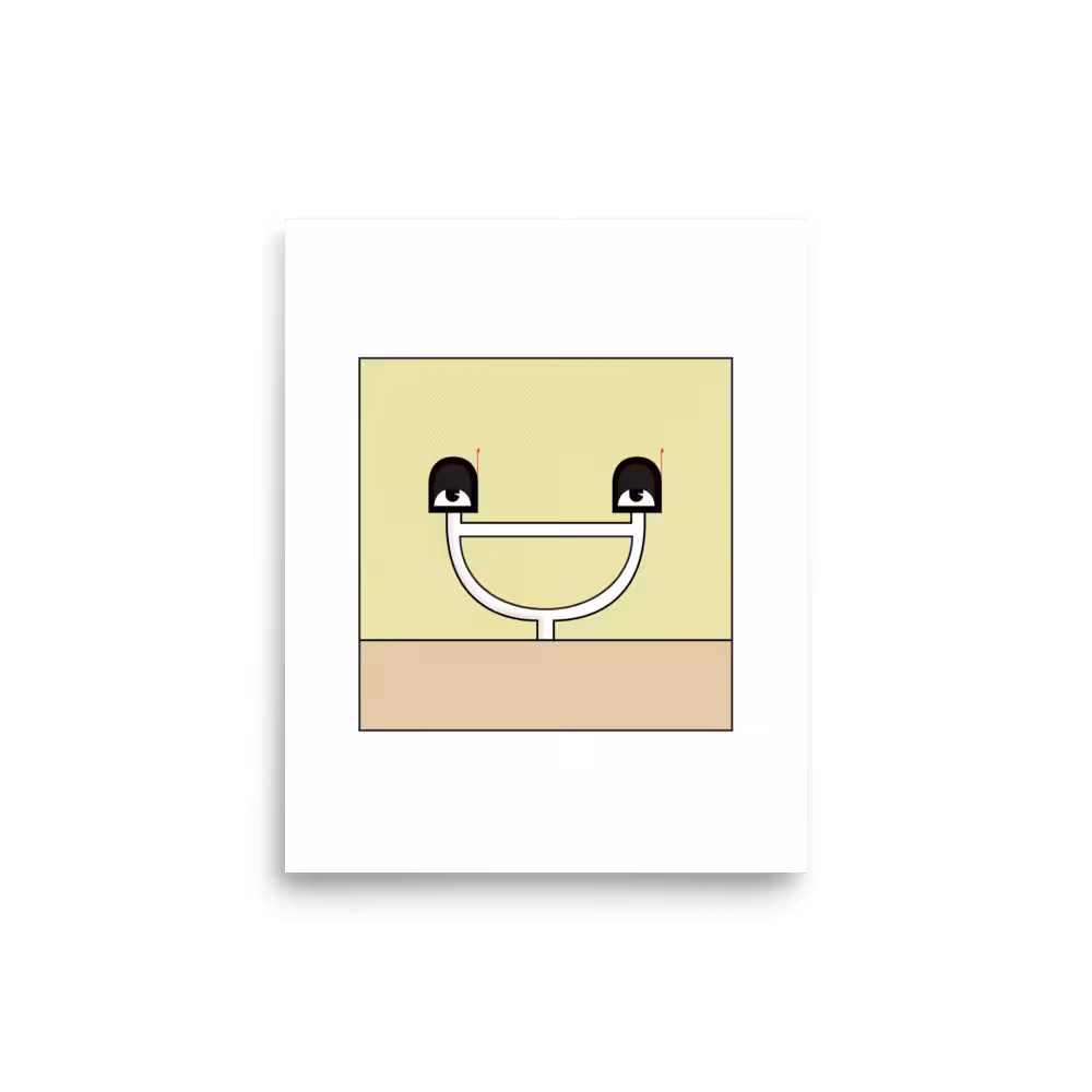 Smiley Mailbox 5 Poster