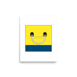 Smiley Mailbox 6 Poster