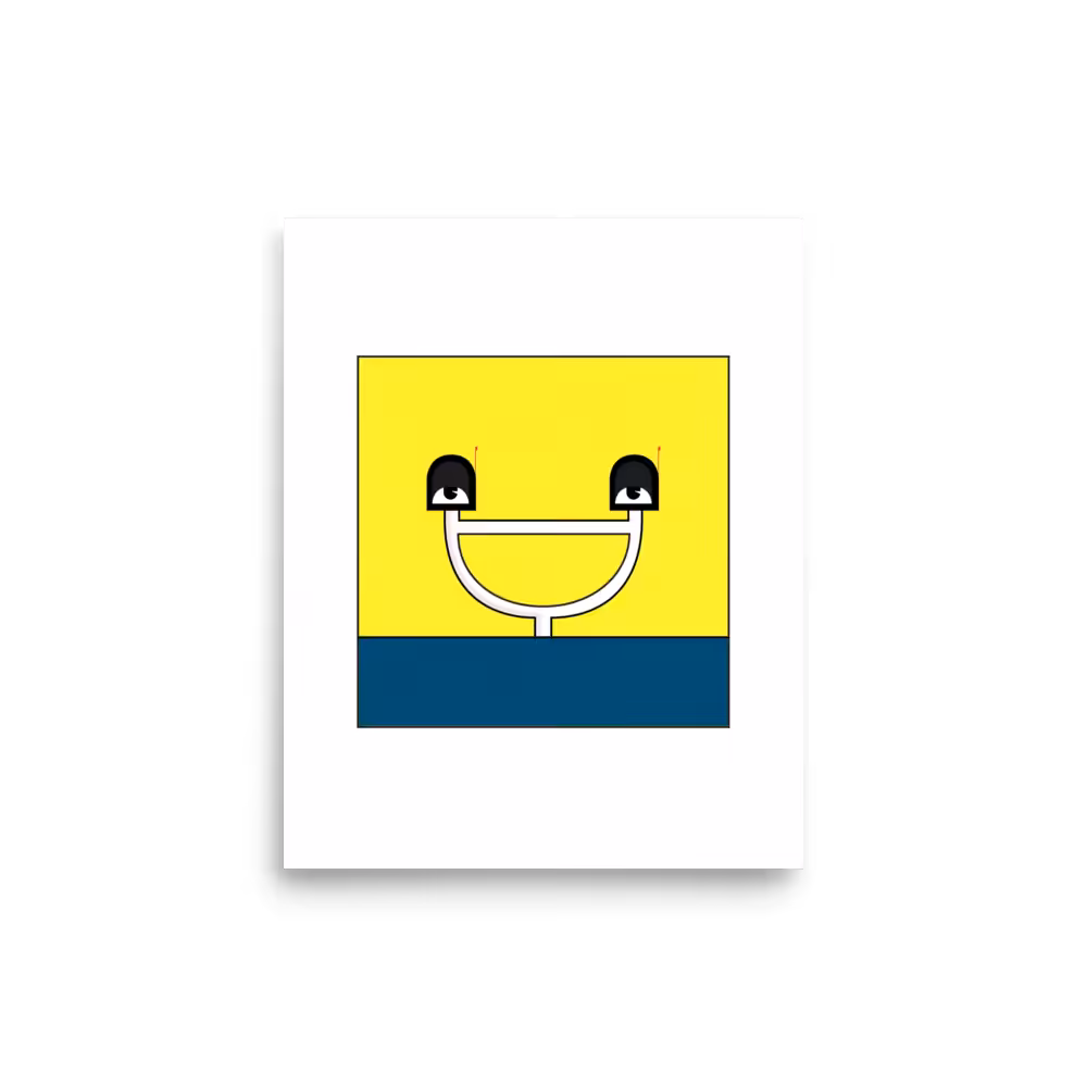 Smiley Mailbox 6 Poster
