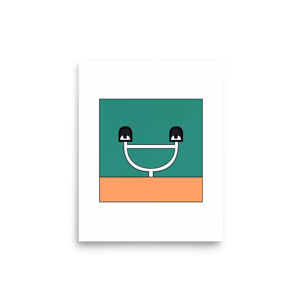 Smiley Mailbox 9 Poster